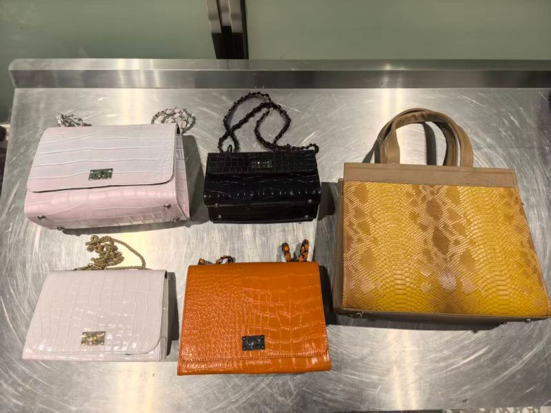 大兴机场海关查获象牙制品8件，鳄鱼皮制品4件，蟒蛇皮制品1件